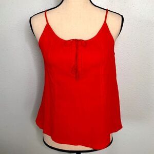 Cute Red Halter Tank Top